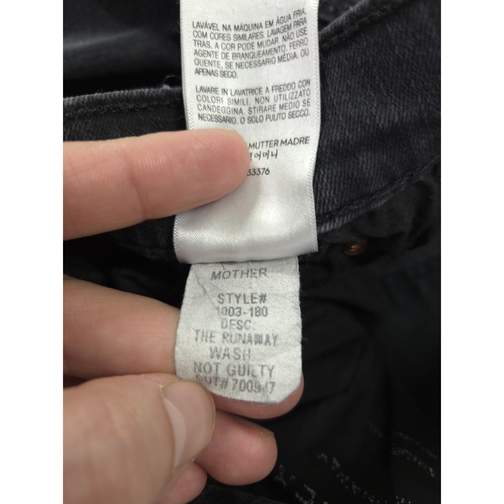 Mother Jeans The Runaway Wash Dize 27 Not Guilty Flare Leg - Picture 13 of 13